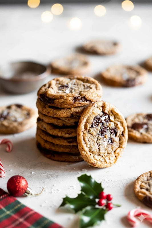 Miso Dark Chocolate Chip Cookies